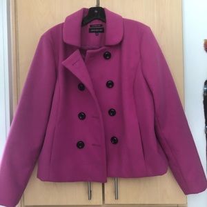 Blazer -16 size- Black shiny Buttons